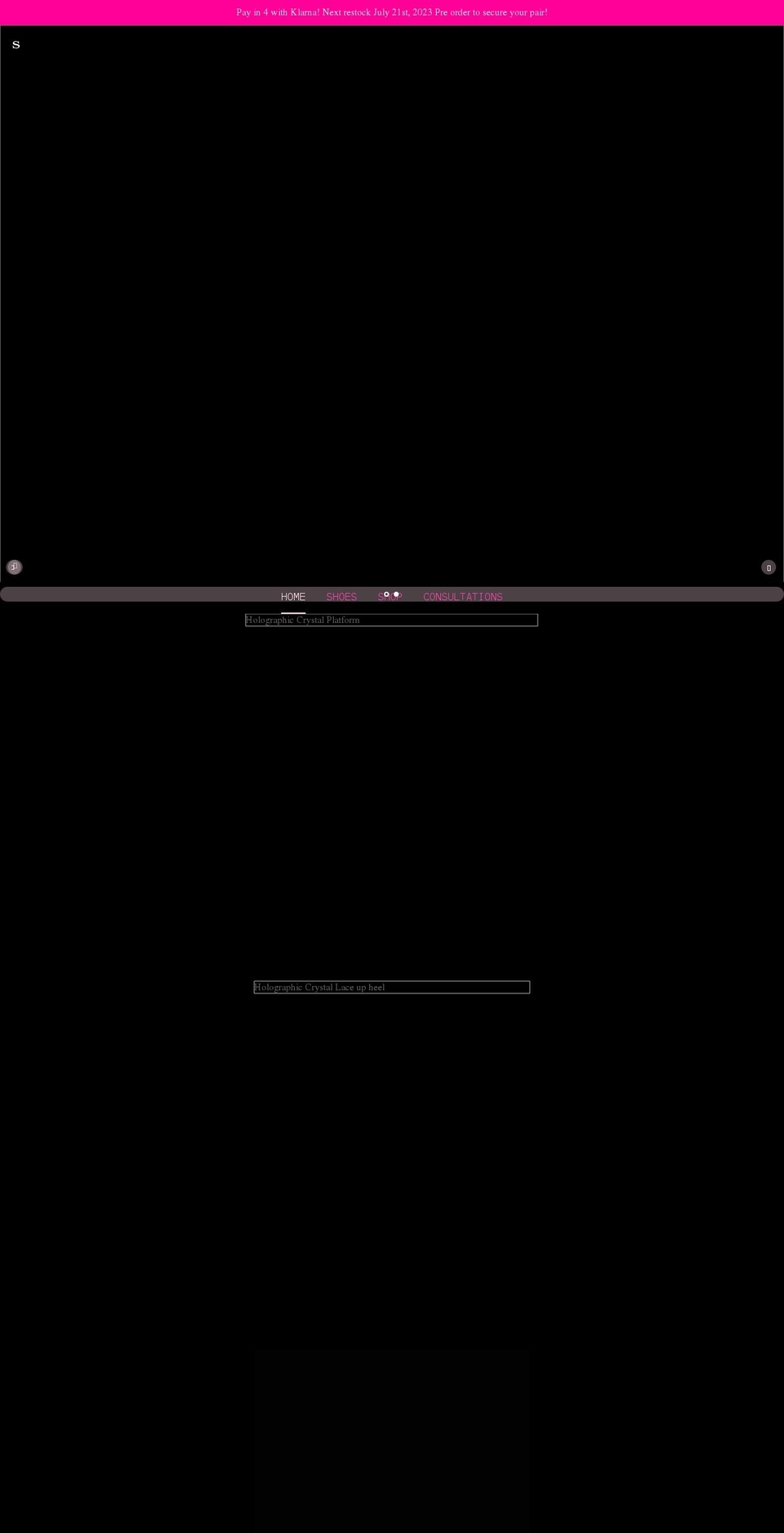 shaniarose.com shopify website screenshot