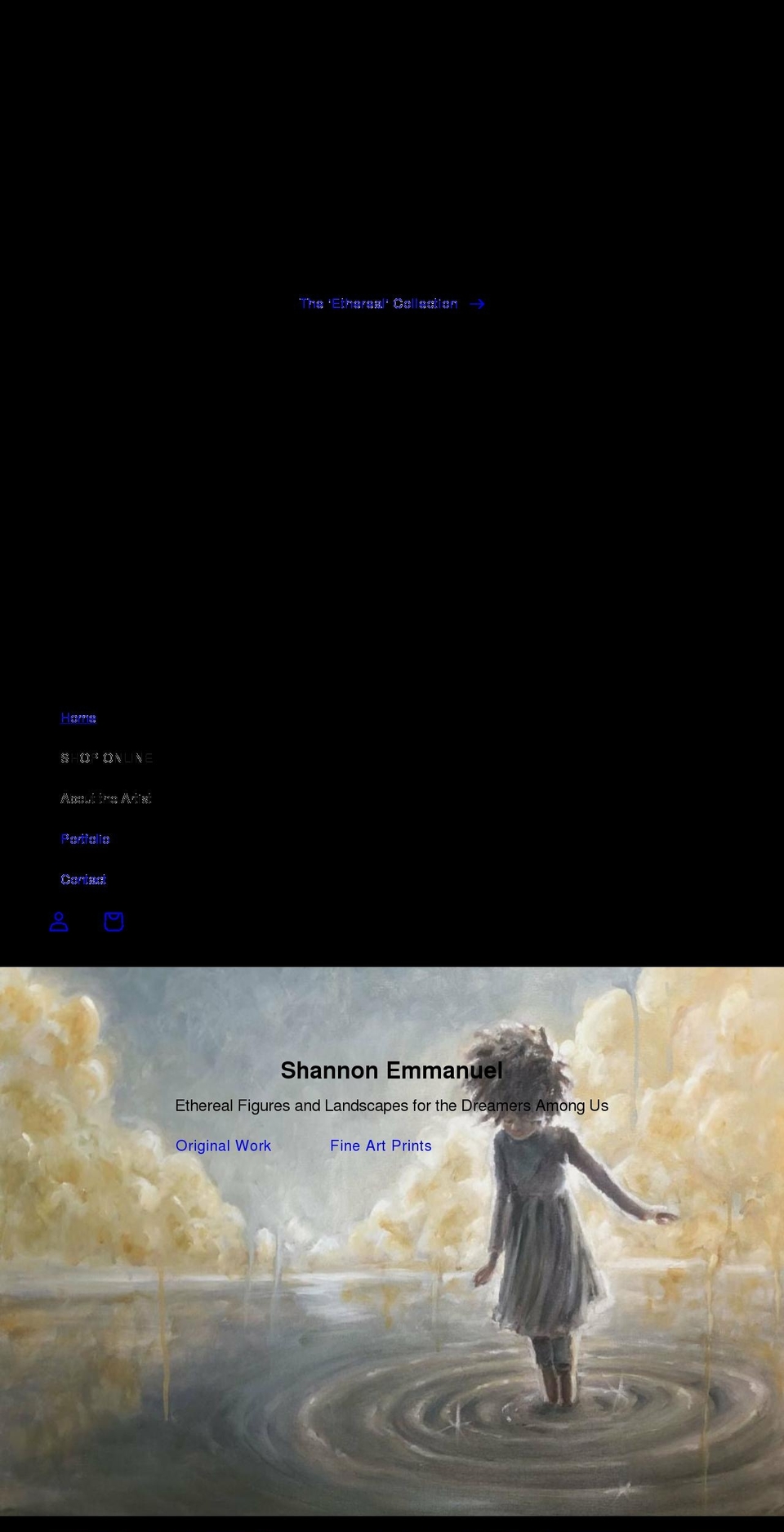 shannonemmanuel.com shopify website screenshot