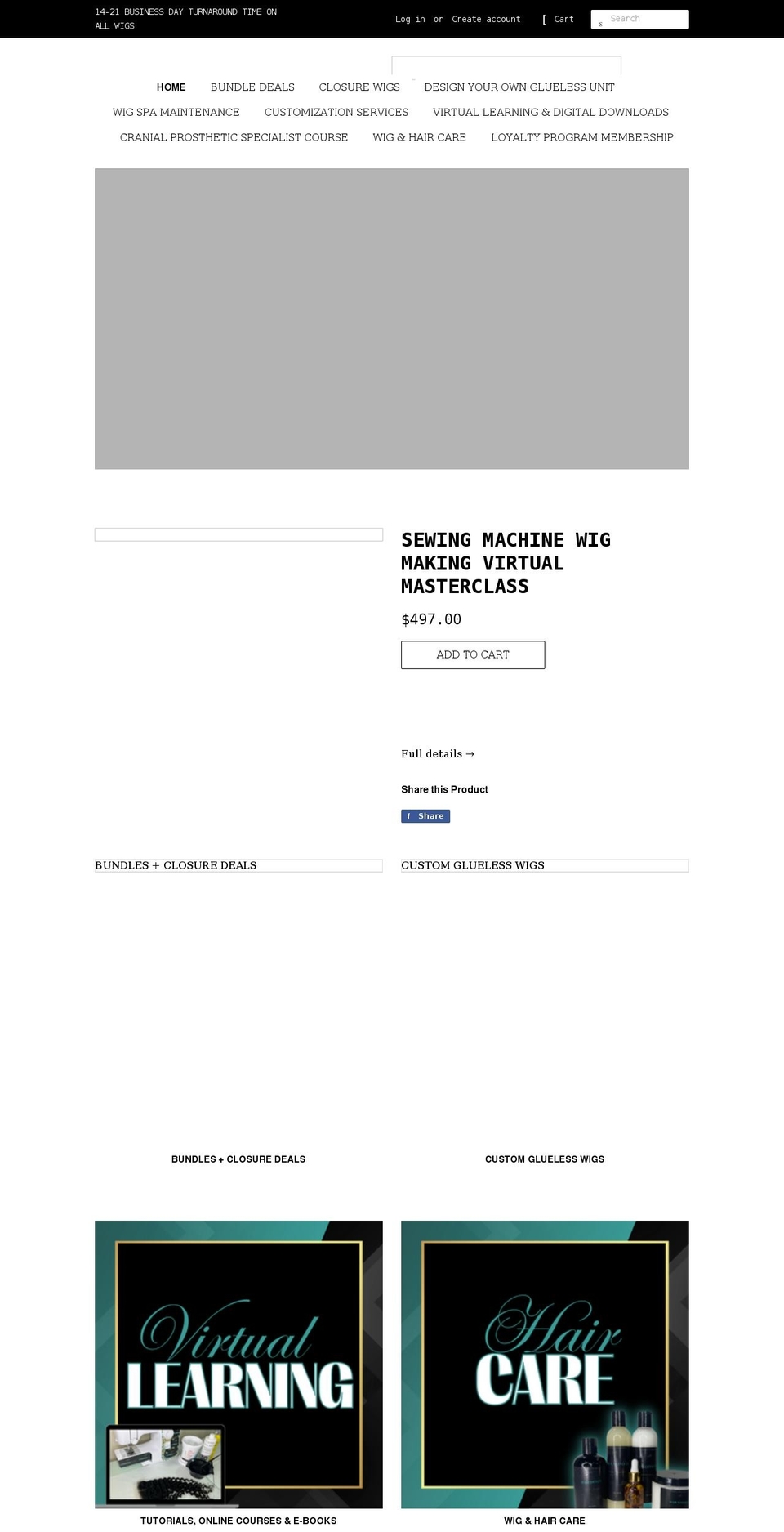 shannonicolebeauty.com shopify website screenshot