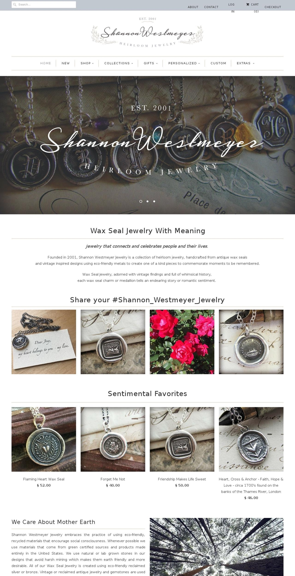 shannonwestmeyer.com shopify website screenshot