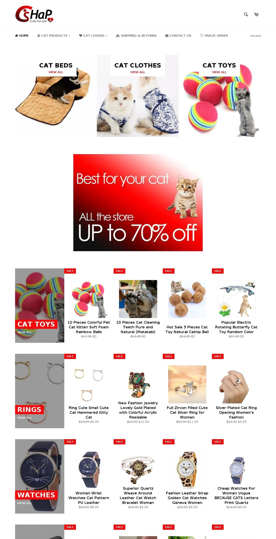 shap-home.com shopify website screenshot