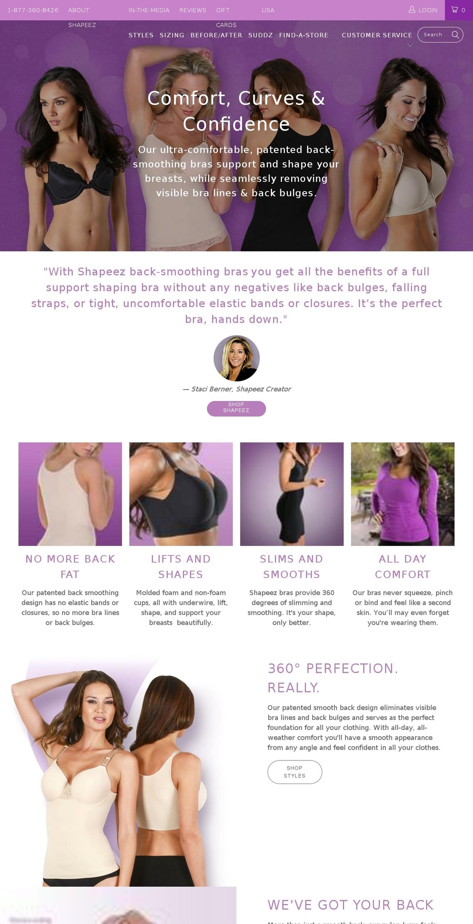 shapeez.ca shopify website screenshot