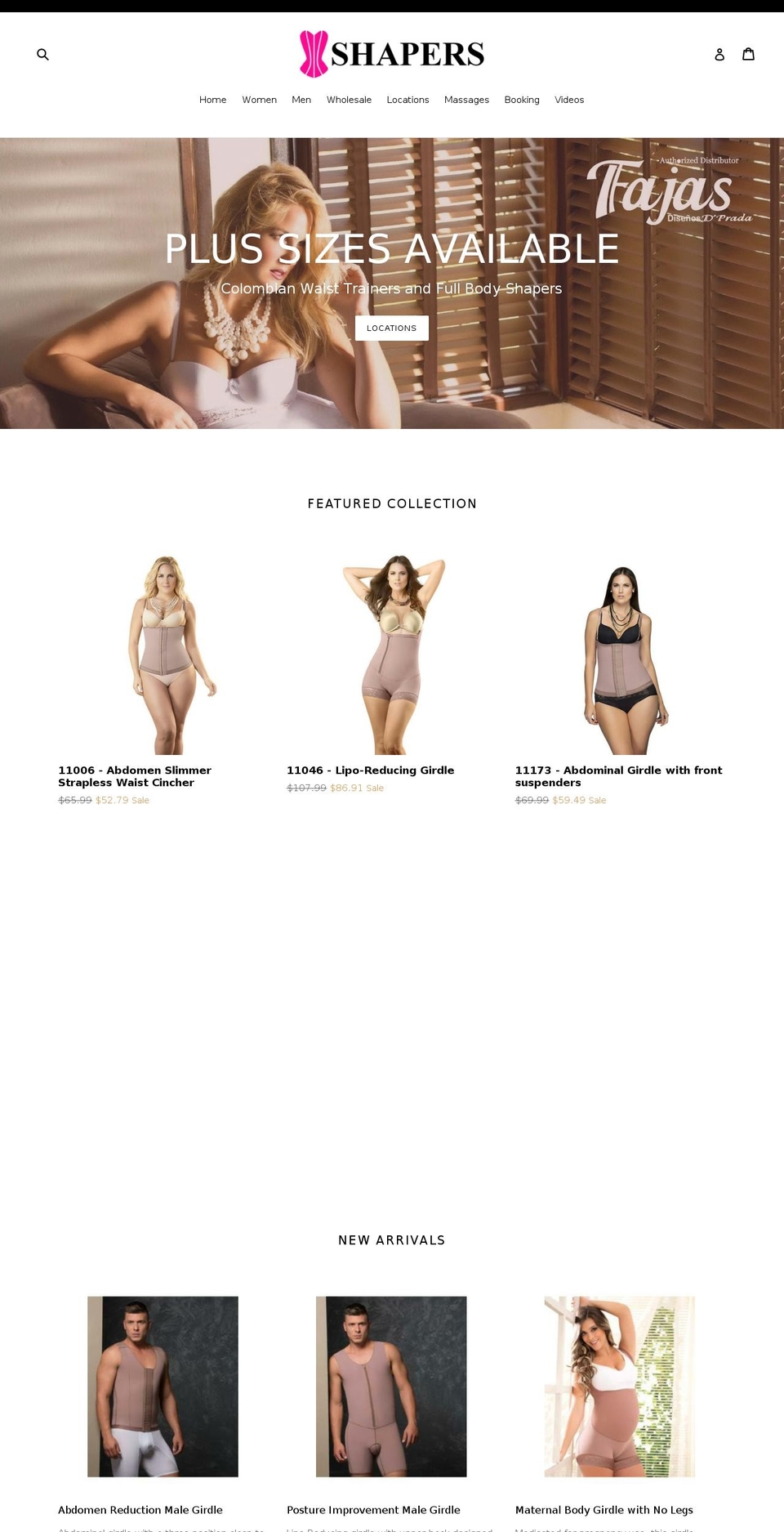 shapersus.com shopify website screenshot