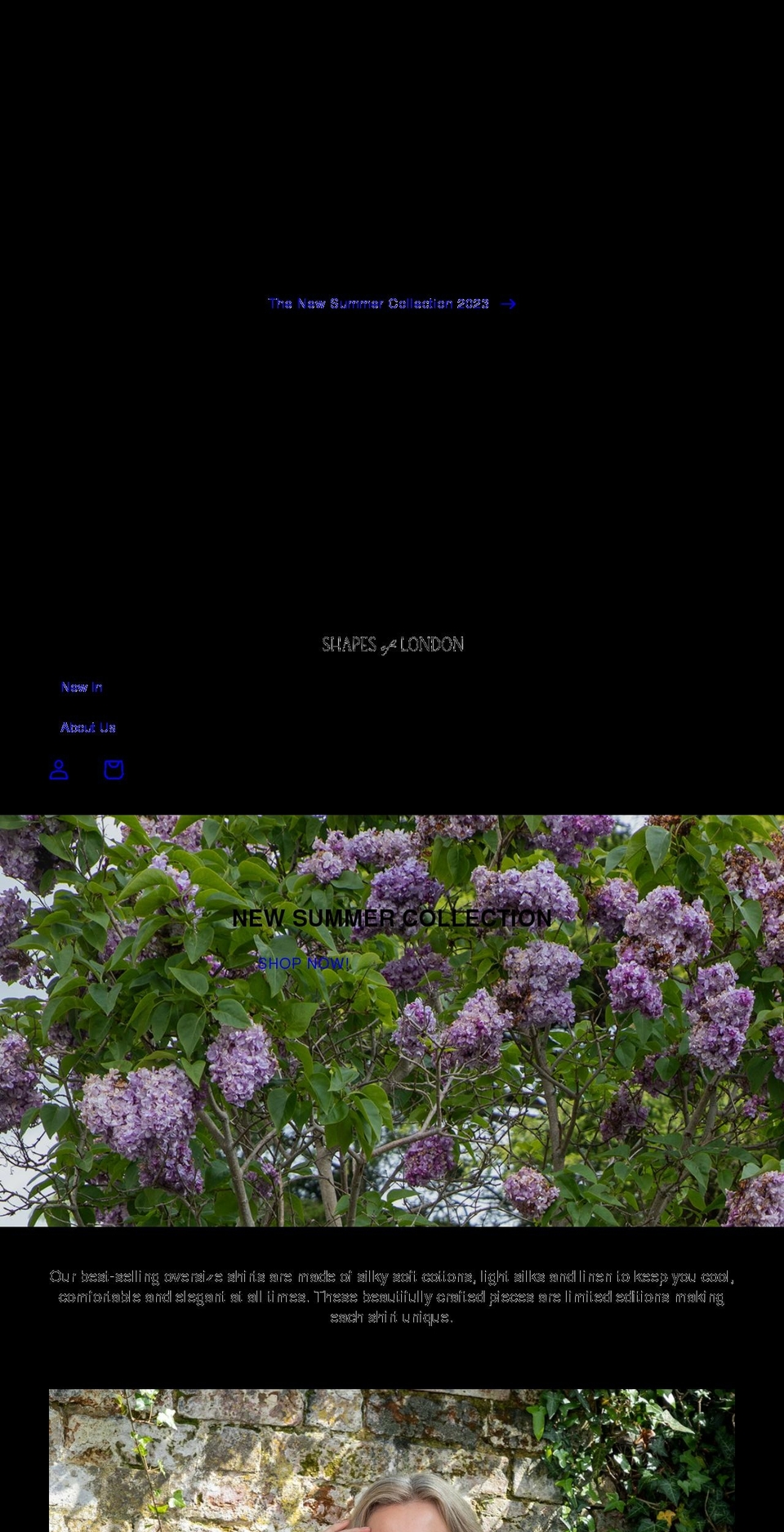 shapesoflondon.co.uk shopify website screenshot
