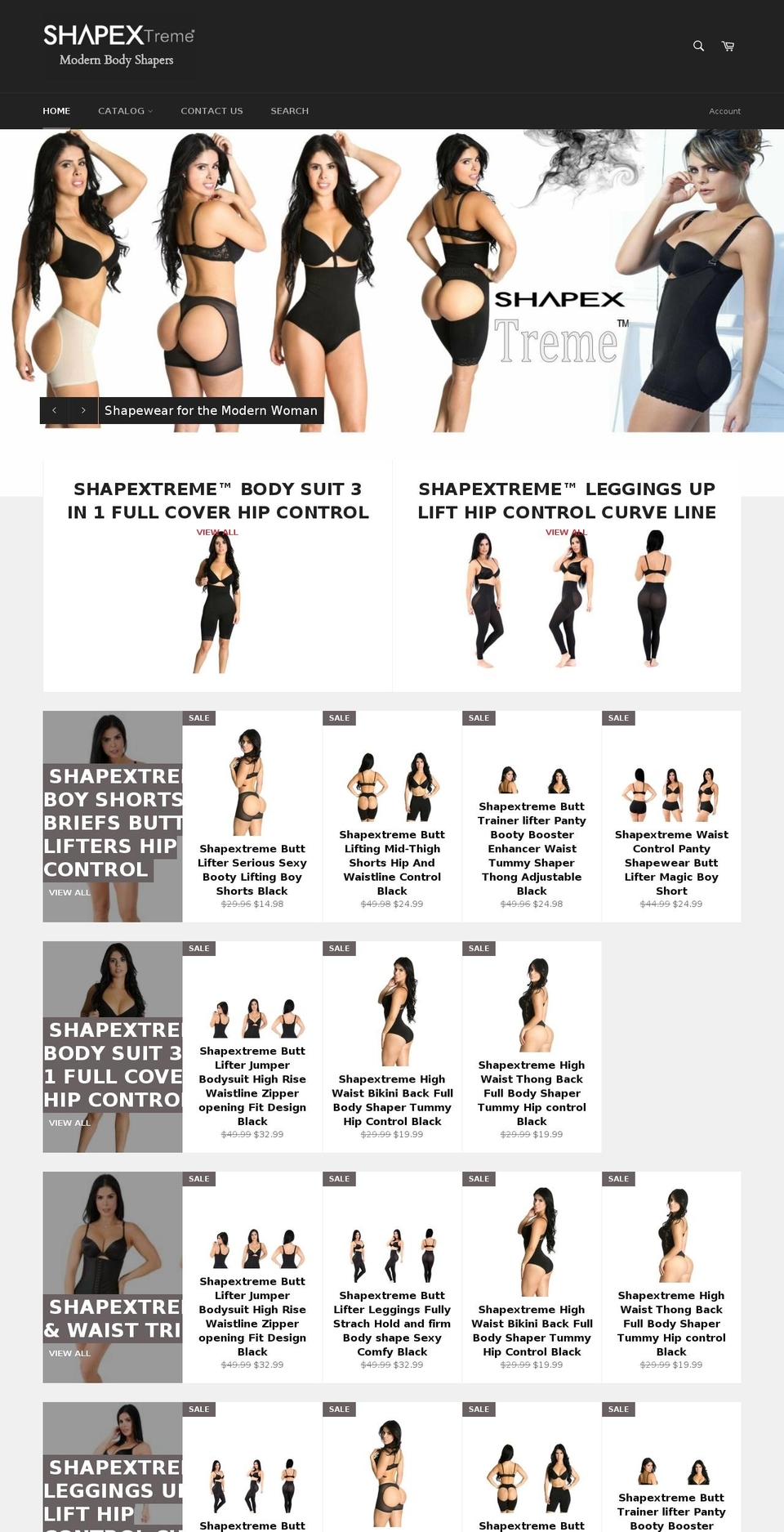 shapextreme.com — Shopify storefront screenshot