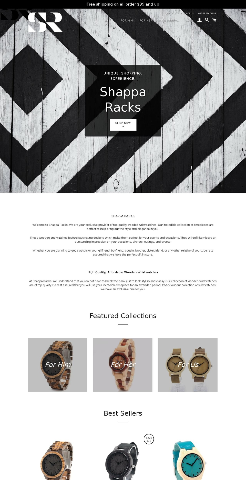 shapparacks.com — Shopify storefront screenshot