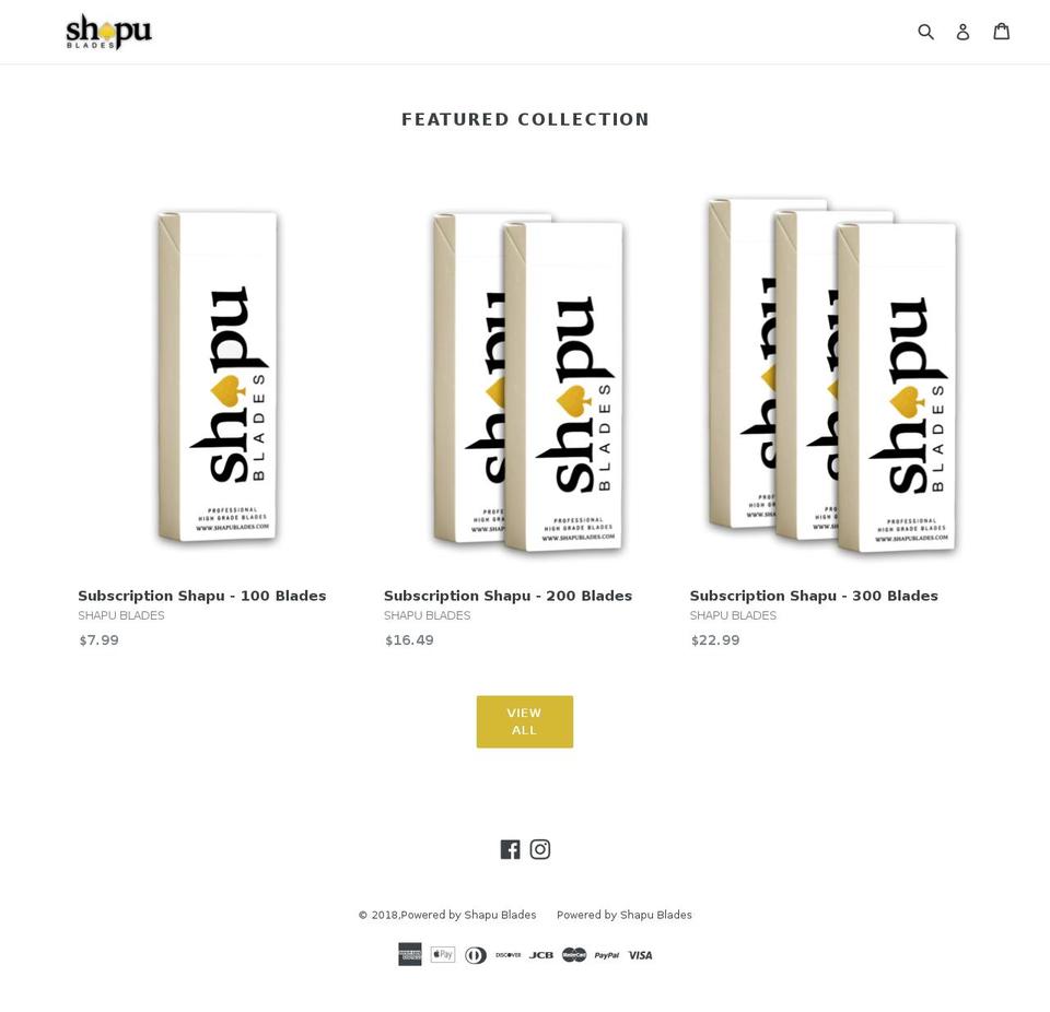 shapubladessubscribe.com — Shopify storefront screenshot