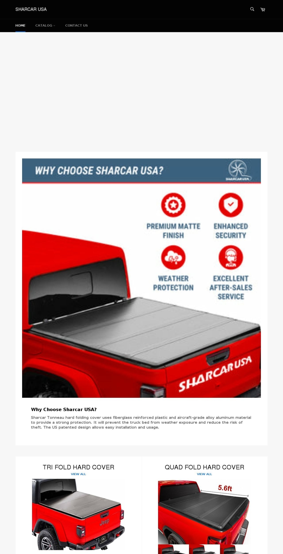 sharcarusa.com shopify website screenshot