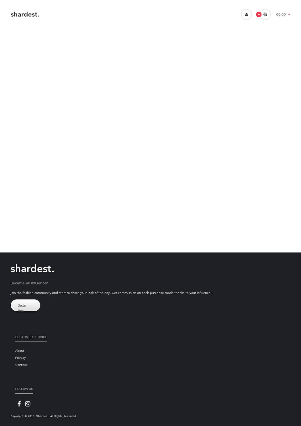 Fastor Fashionsimple Shopify theme site example shardest.com