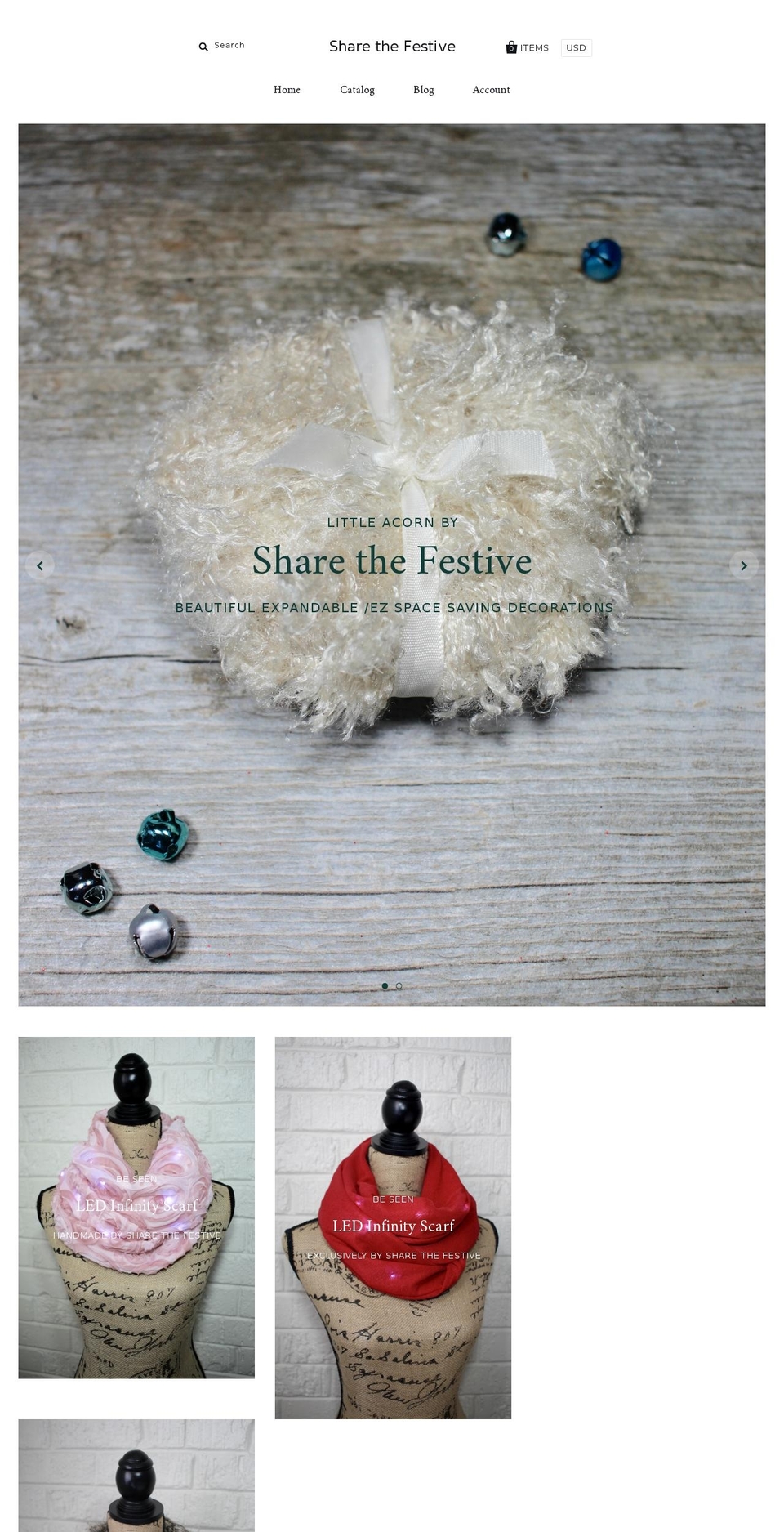 sharethefestive.com shopify website screenshot