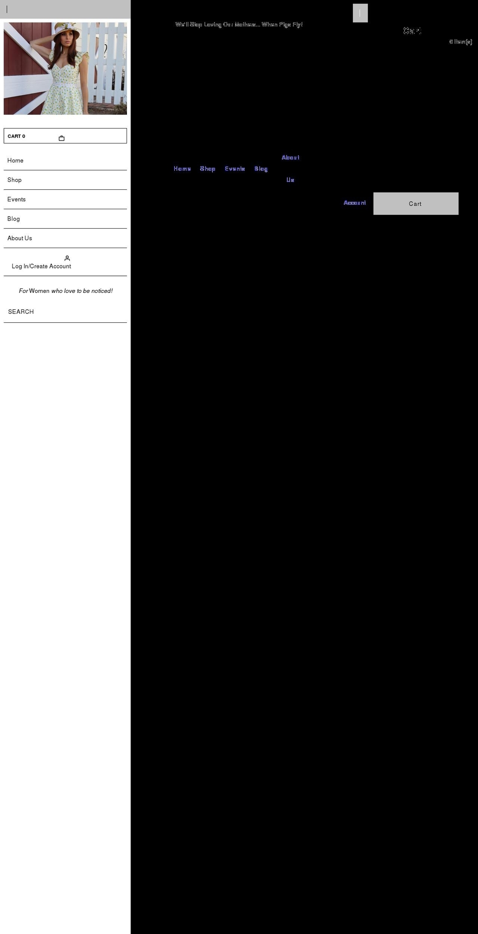 sharitata.com — Shopify storefront screenshot