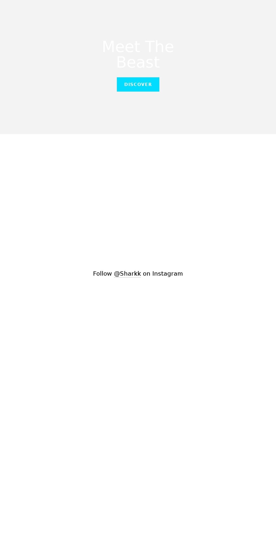 sharkk.com shopify website screenshot