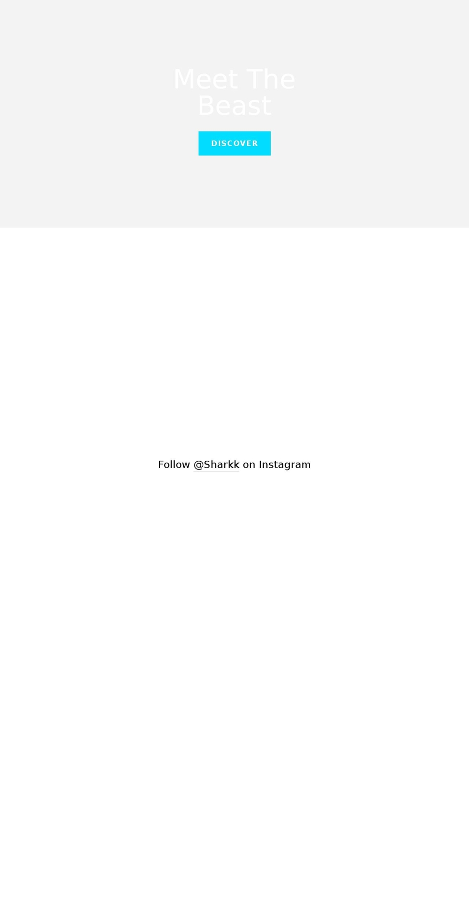 sharkkstore.com shopify website screenshot