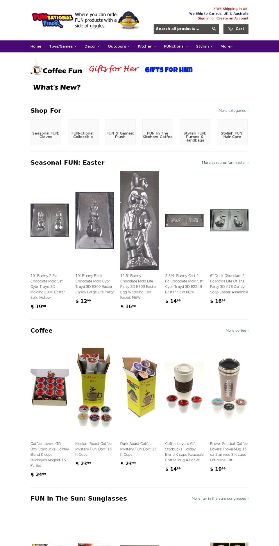 sharonsdeals.com shopify website screenshot