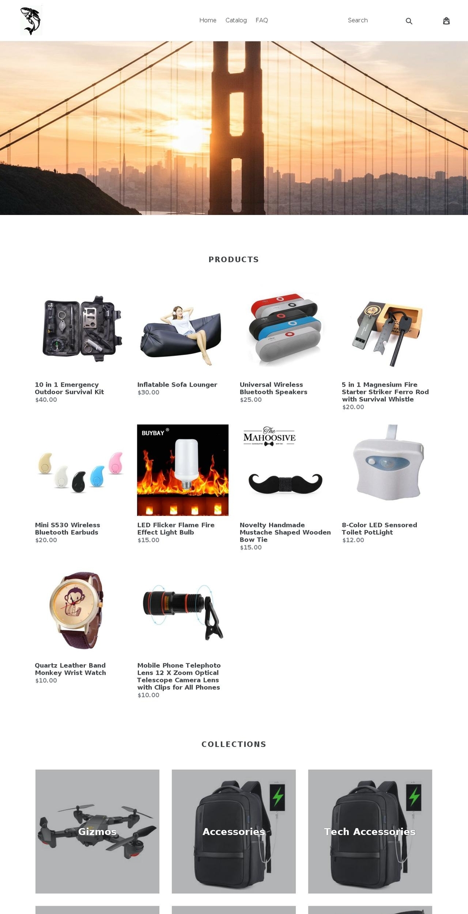 sharpski.com — Shopify storefront screenshot