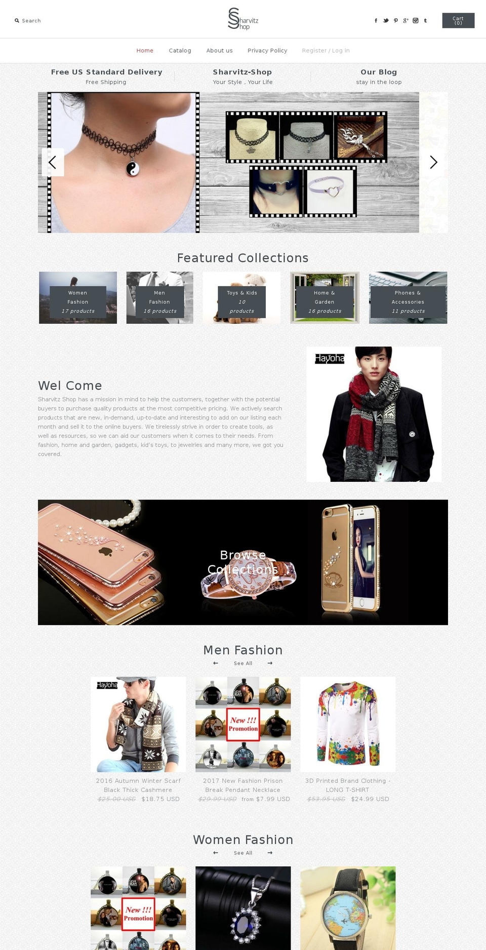sharvitz-shop.com shopify website screenshot