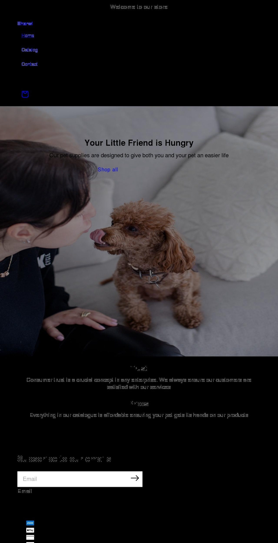 sharwi.com shopify website screenshot