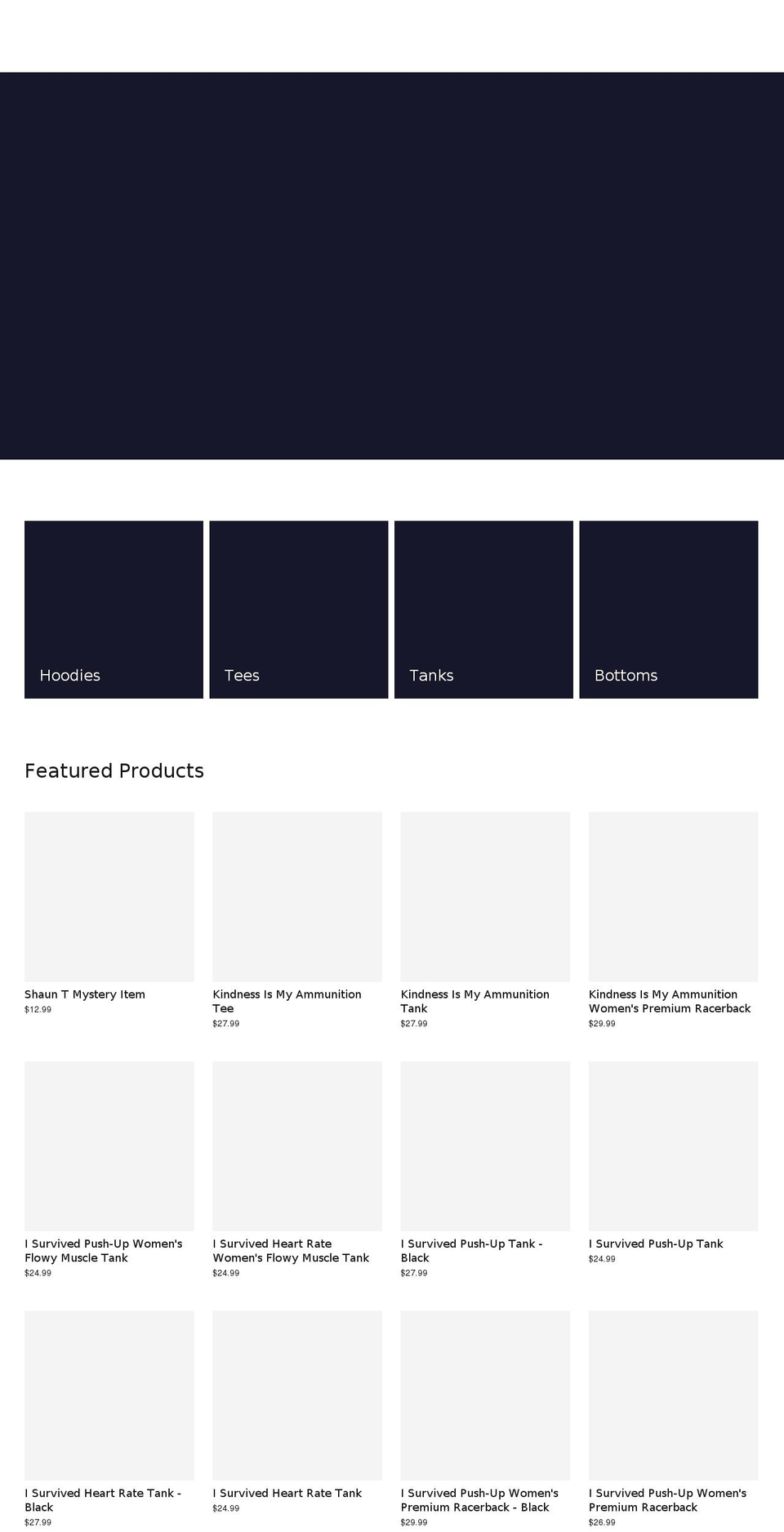 shauntapparel.com shopify website screenshot