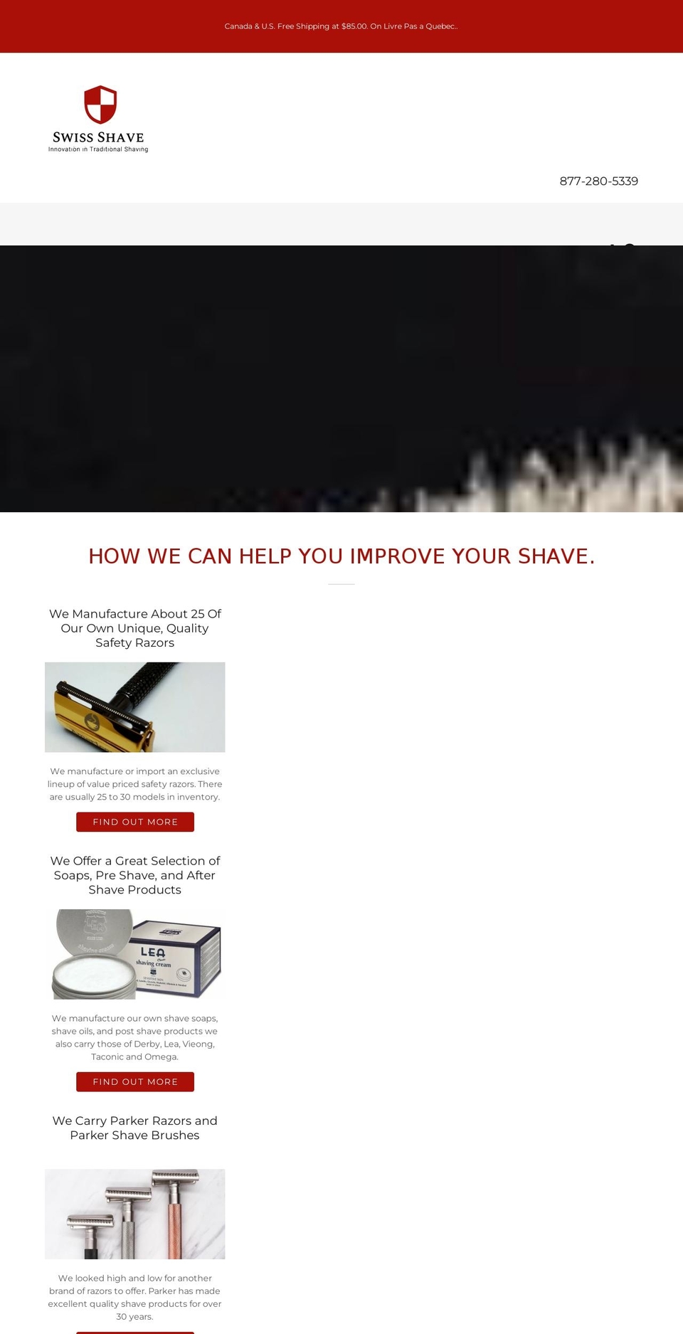 shavemama.com — Shopify storefront screenshot
