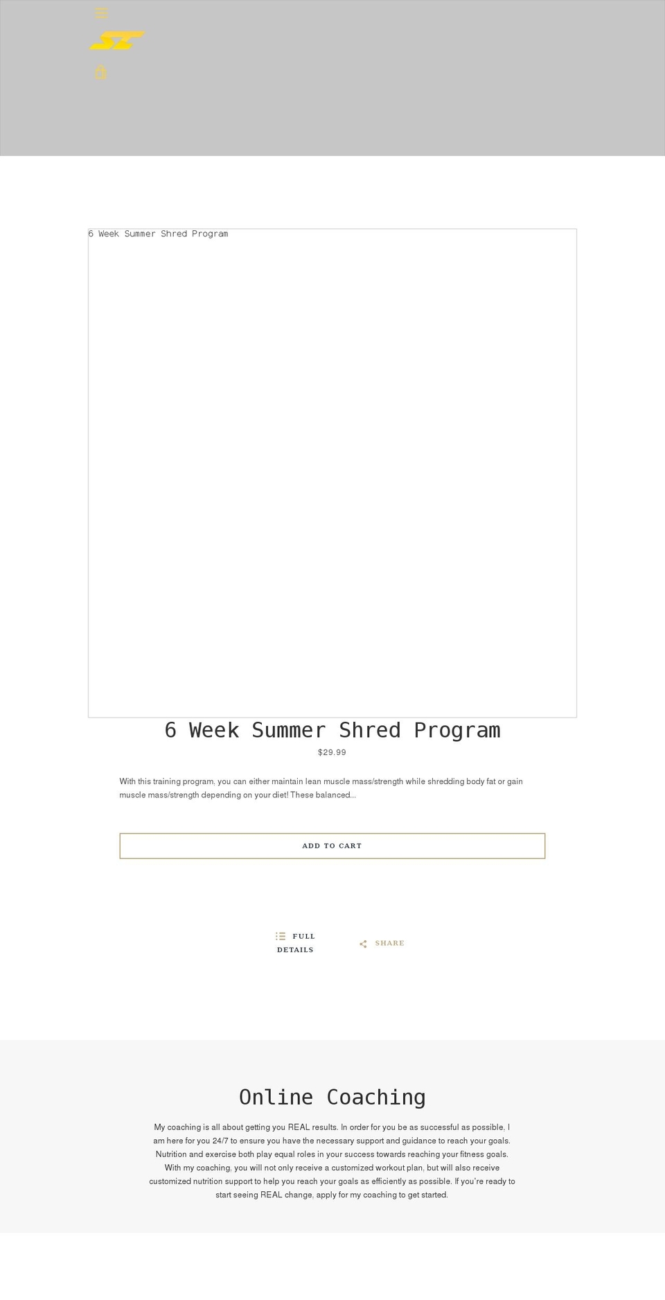 shawleycoker.com shopify website screenshot