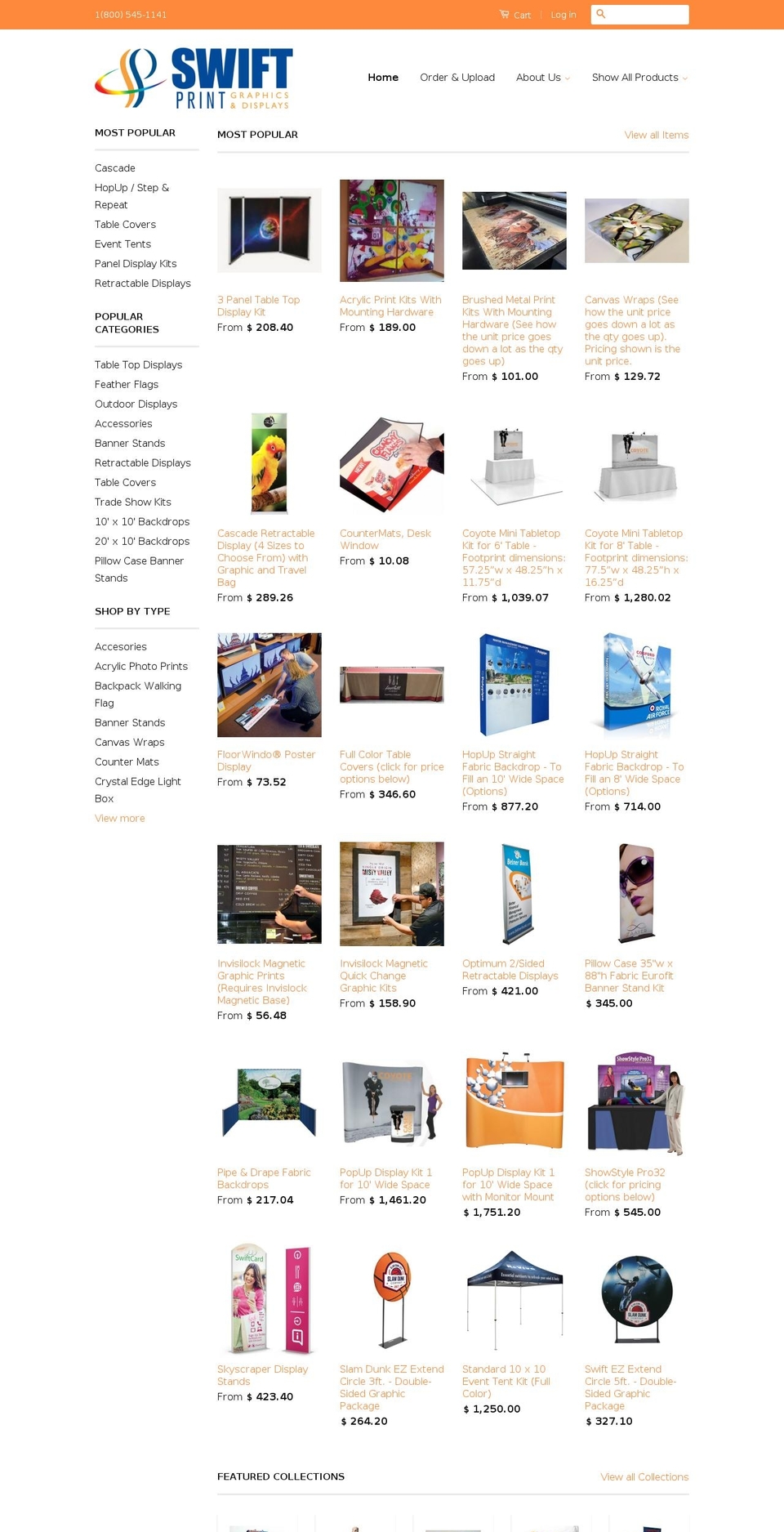 Live Orange Redone Site Shopify theme site example shawnfogle.net