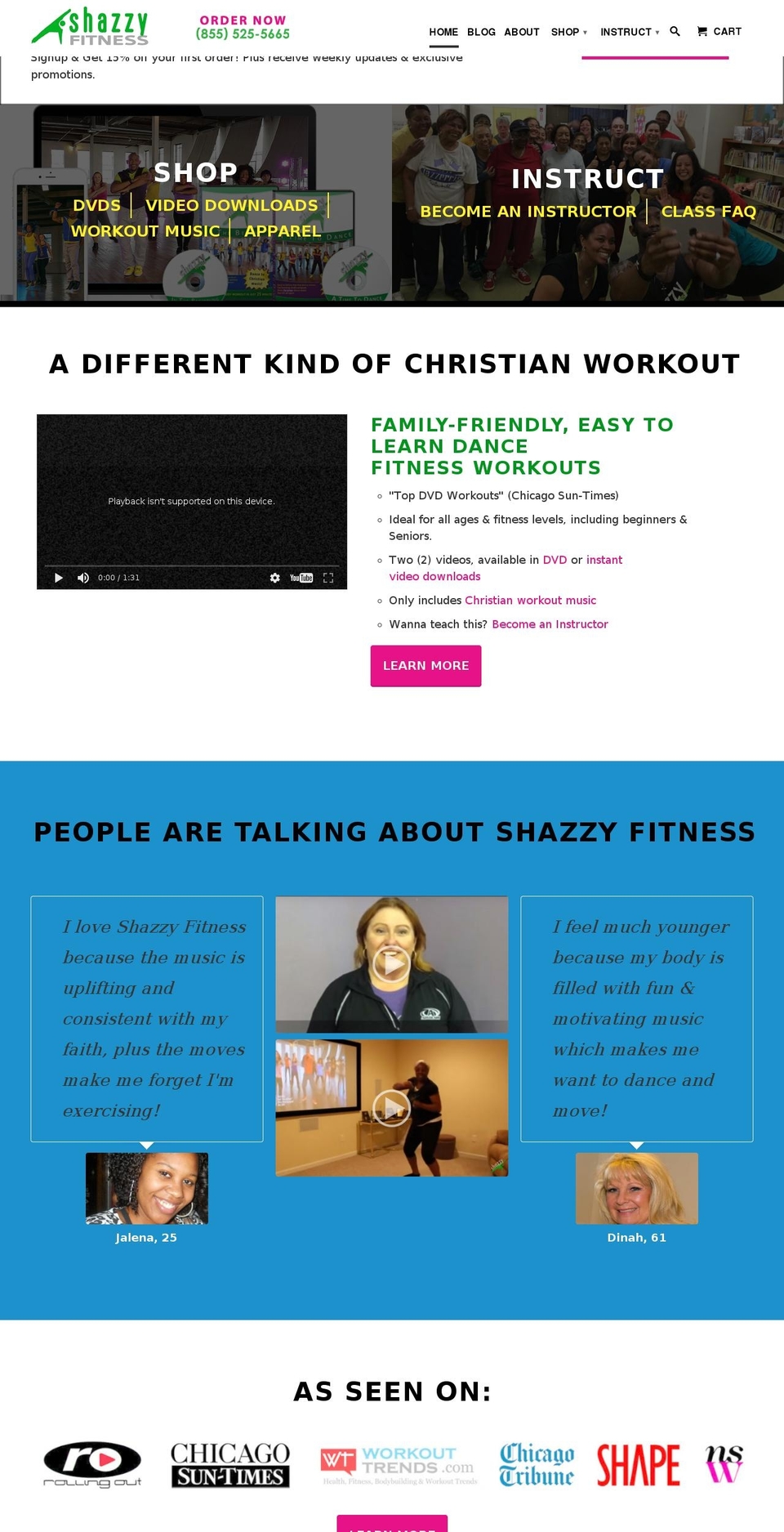 Theme with Installments message Shopify theme site example shazzyfitness.myshopify.com