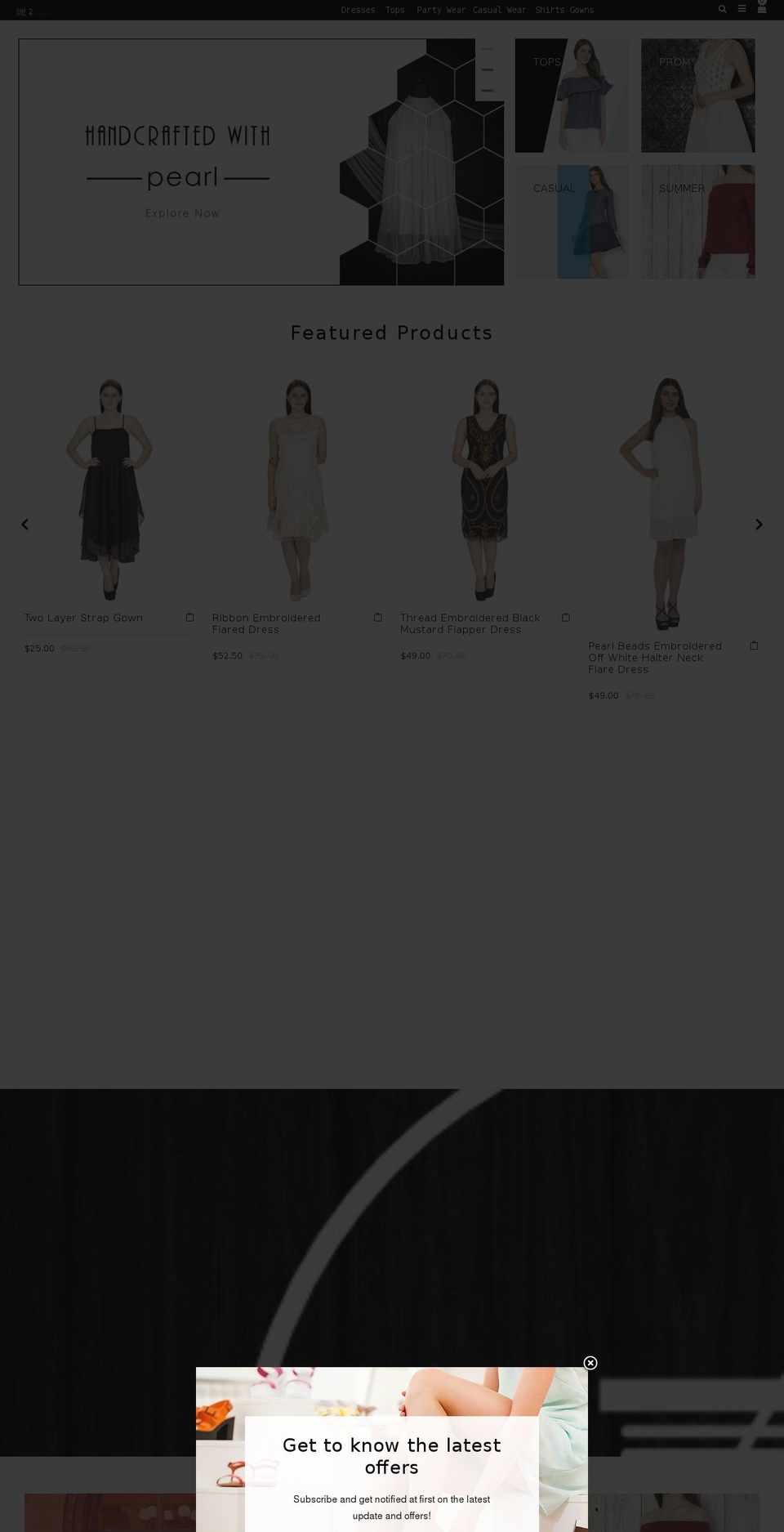 boutique Shopify theme site example she24fashion.com