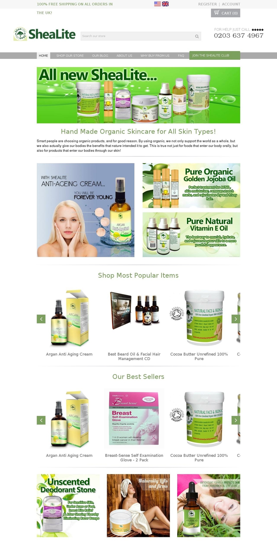 proven-profitable-theme-v8-7 Shopify theme site example shealite.co.uk