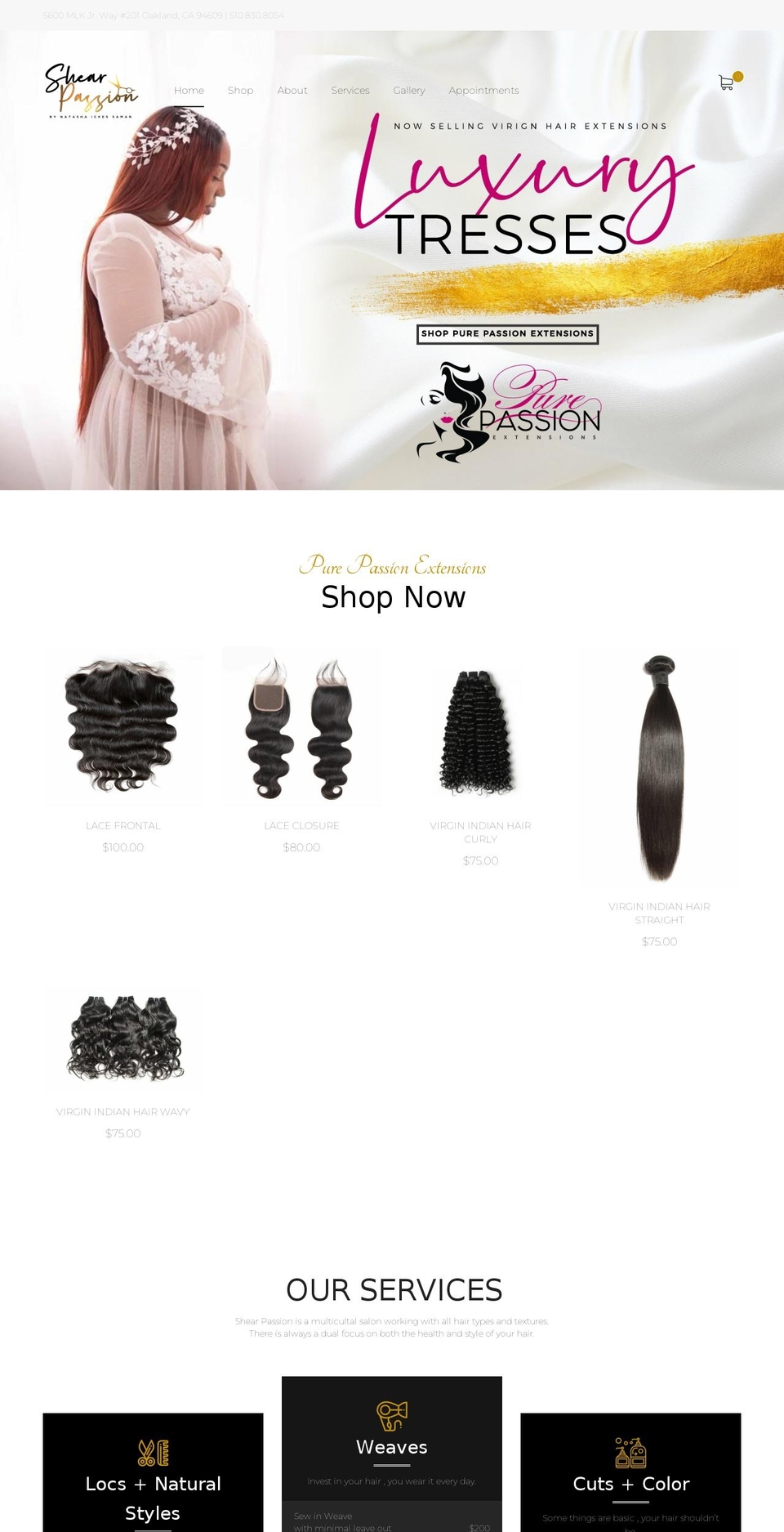 shearpassion.net shopify website screenshot