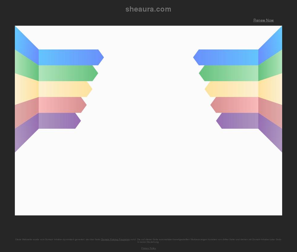 sheaura.com shopify website screenshot