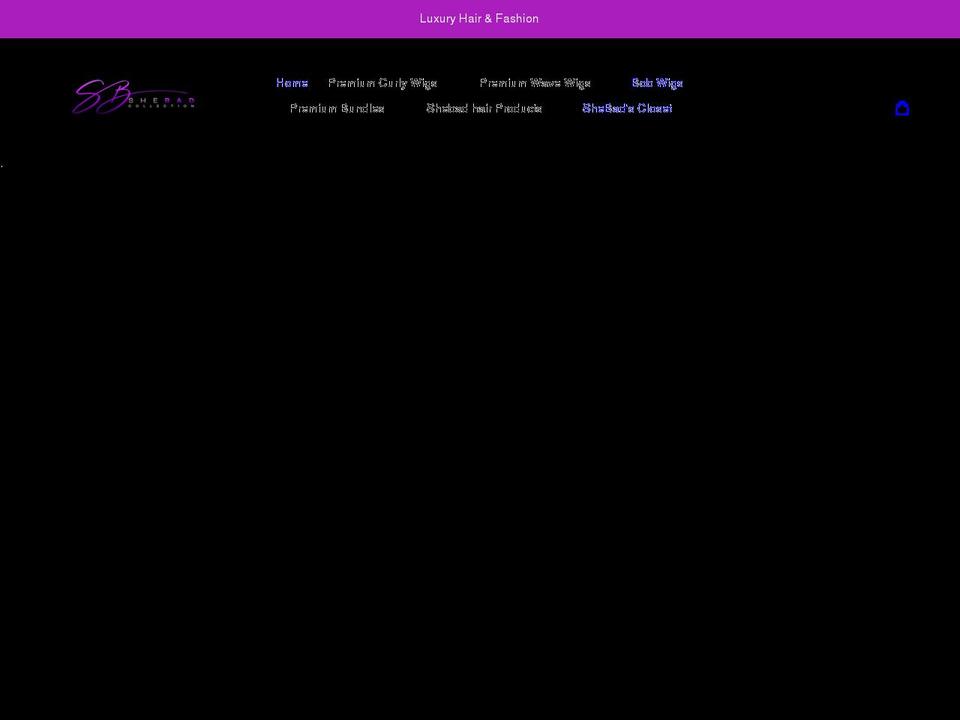 shebadcollection.com shopify website screenshot