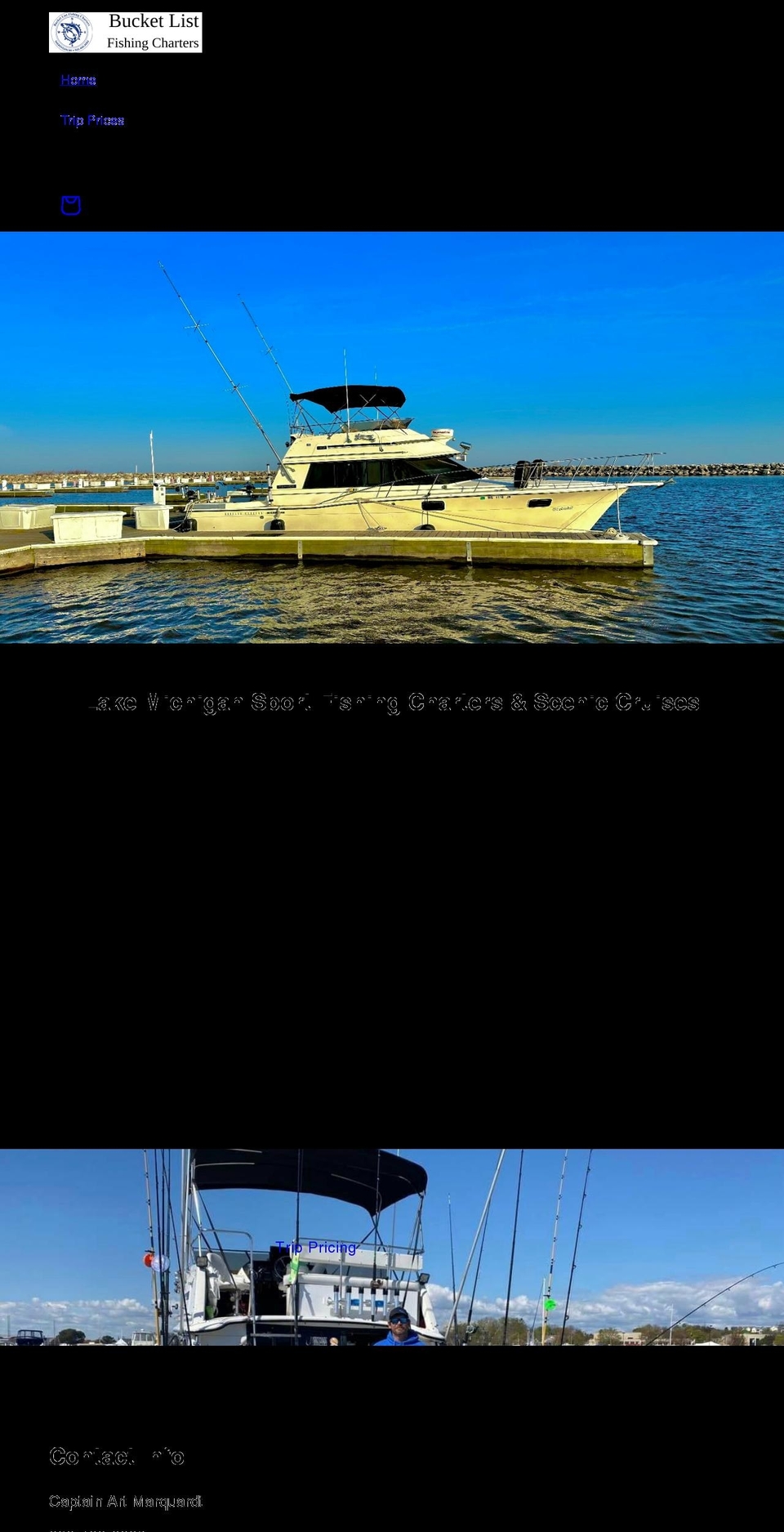 sheboyganfishing.com shopify website screenshot