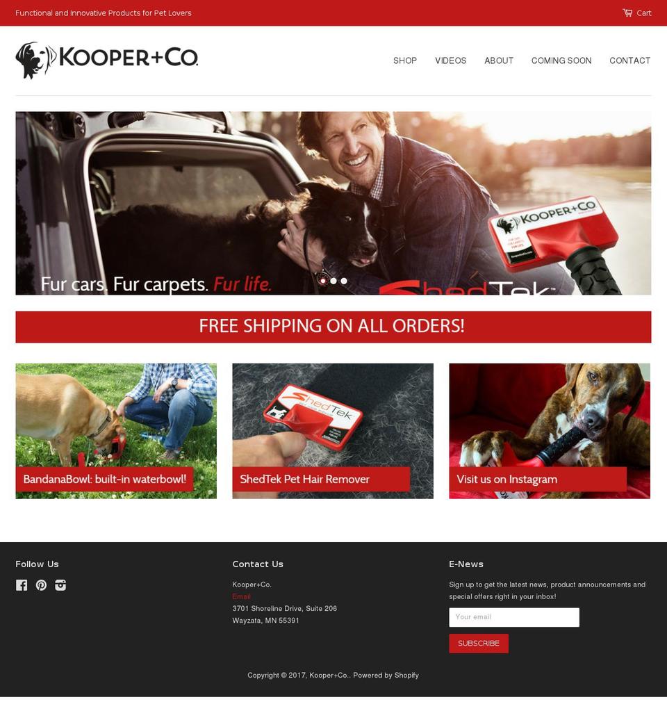 shedtek.com shopify website screenshot