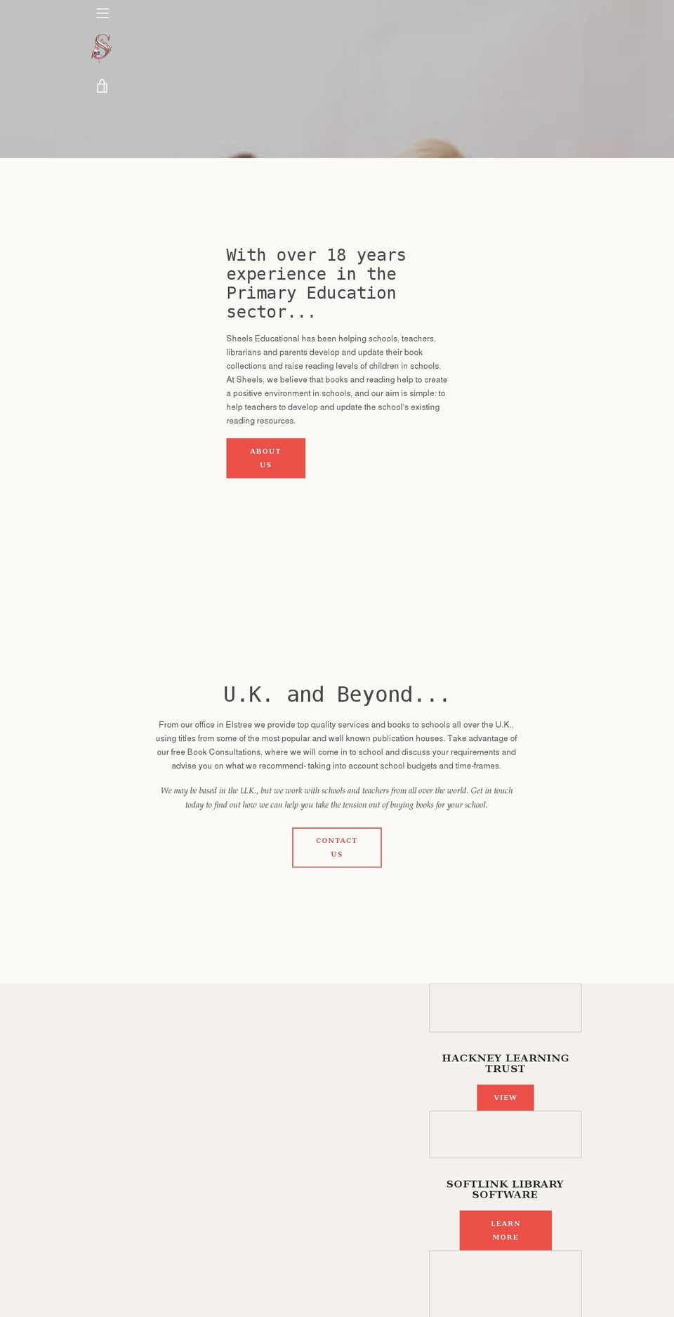 sheelseducational.co.uk shopify website screenshot