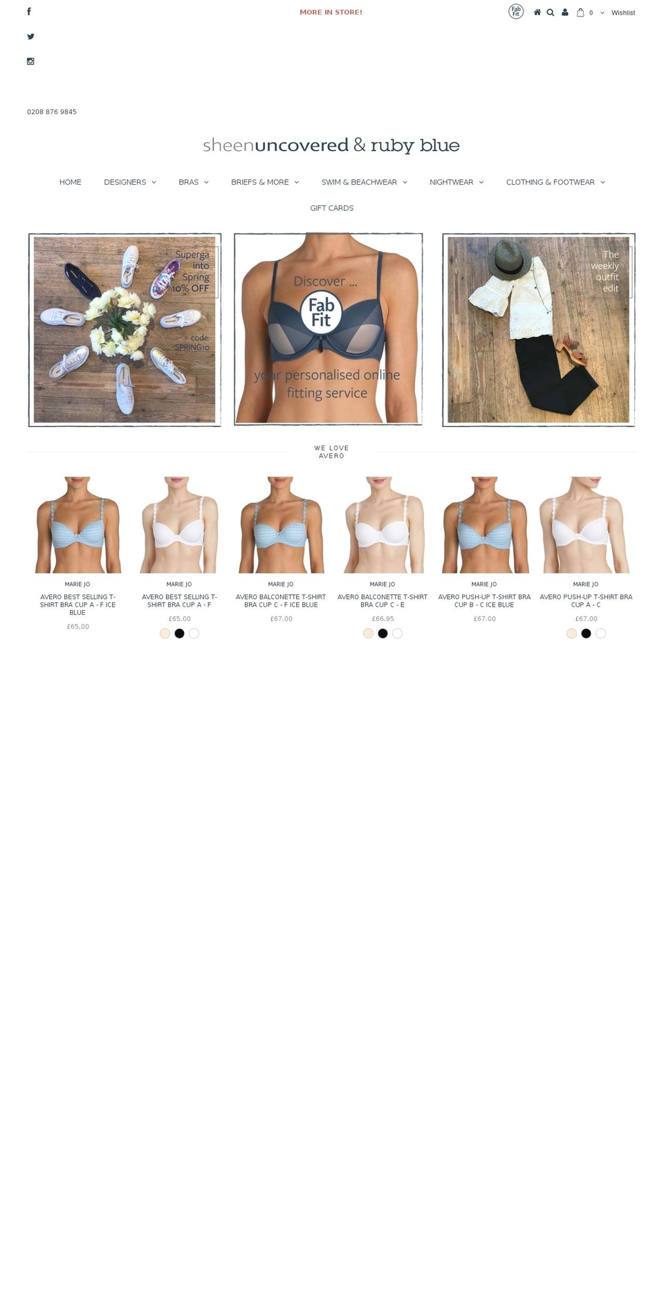 sheenuncovered.com shopify website screenshot