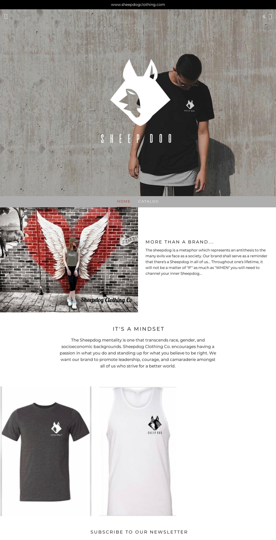 sheepdogcloco.com — Shopify storefront screenshot