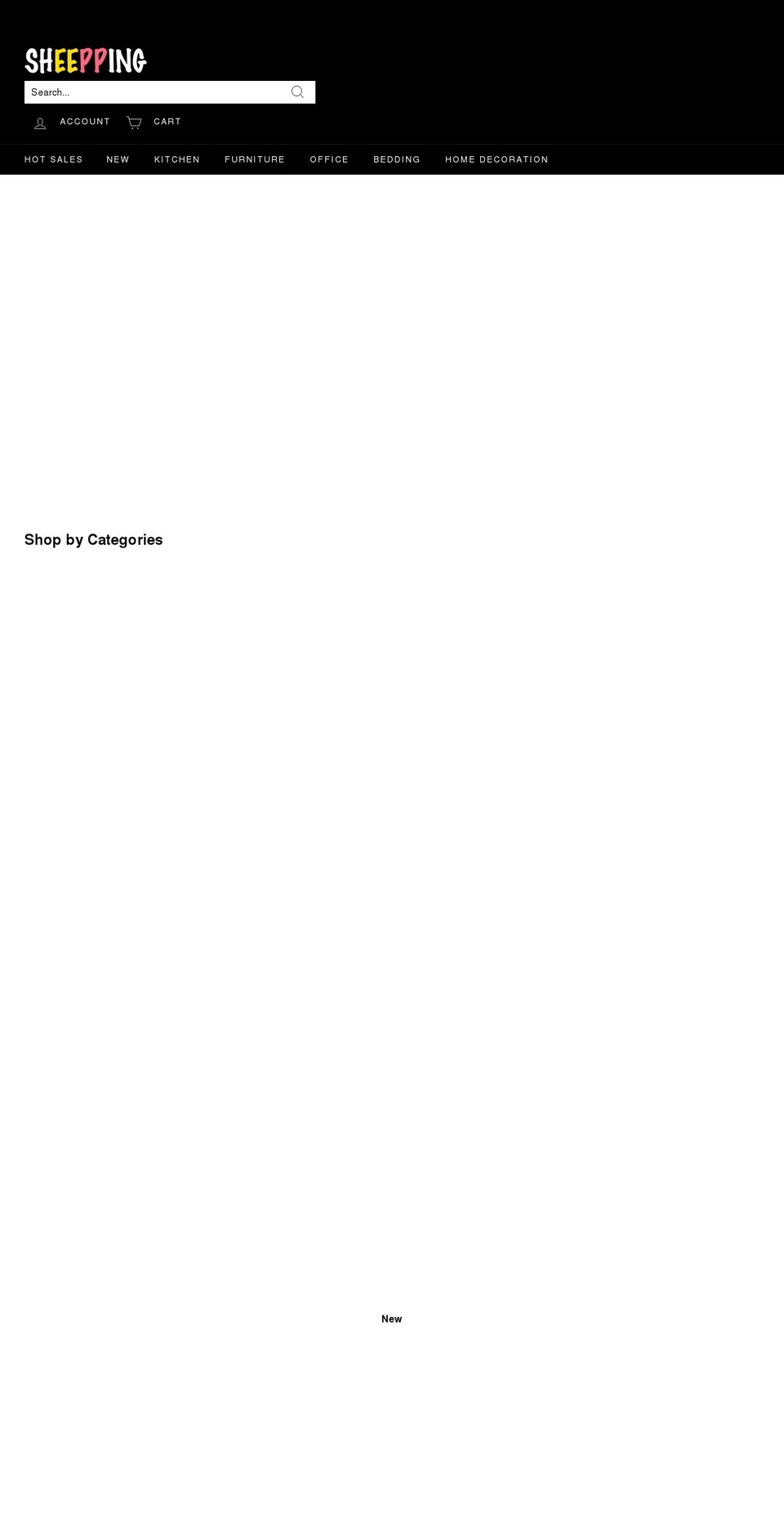 sheepping.com shopify website screenshot