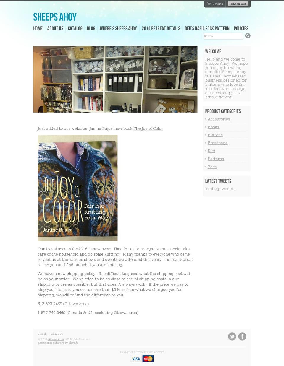 sheepsahoy.com shopify website screenshot