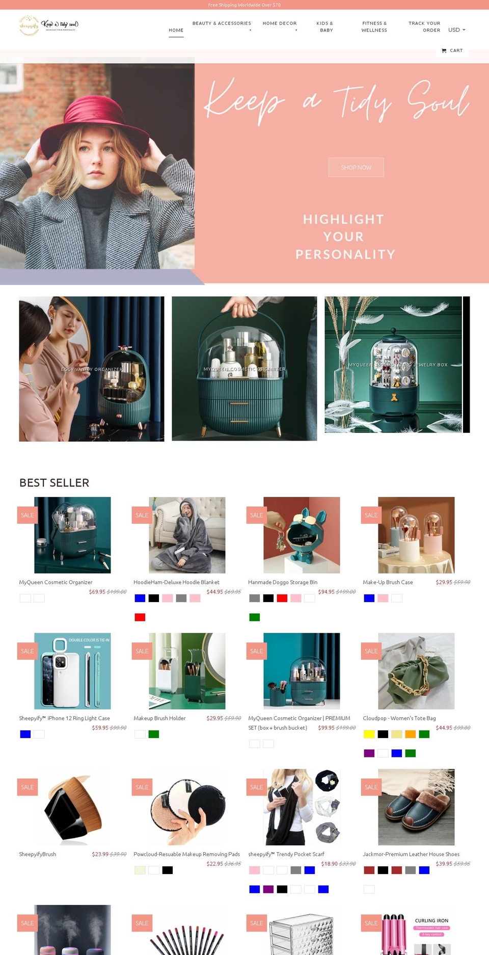 sheepyify.com shopify website screenshot