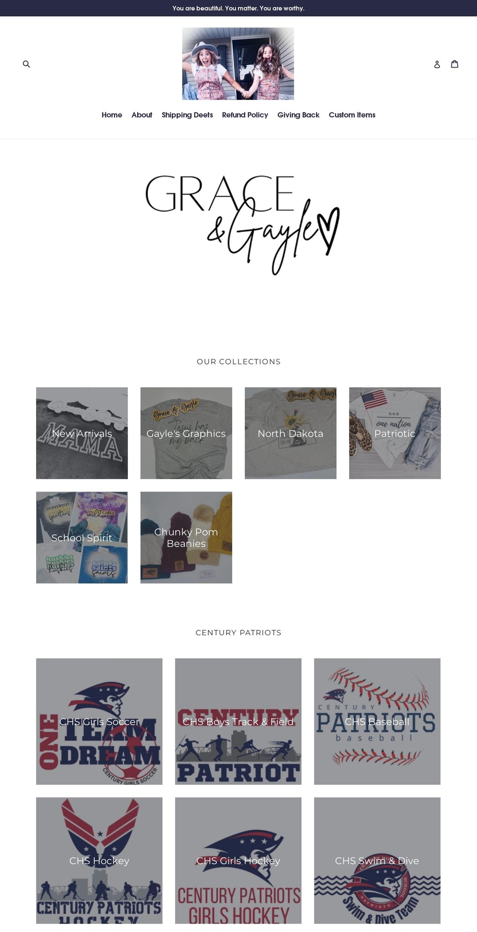 sheisclothedboutique.com — Shopify storefront screenshot