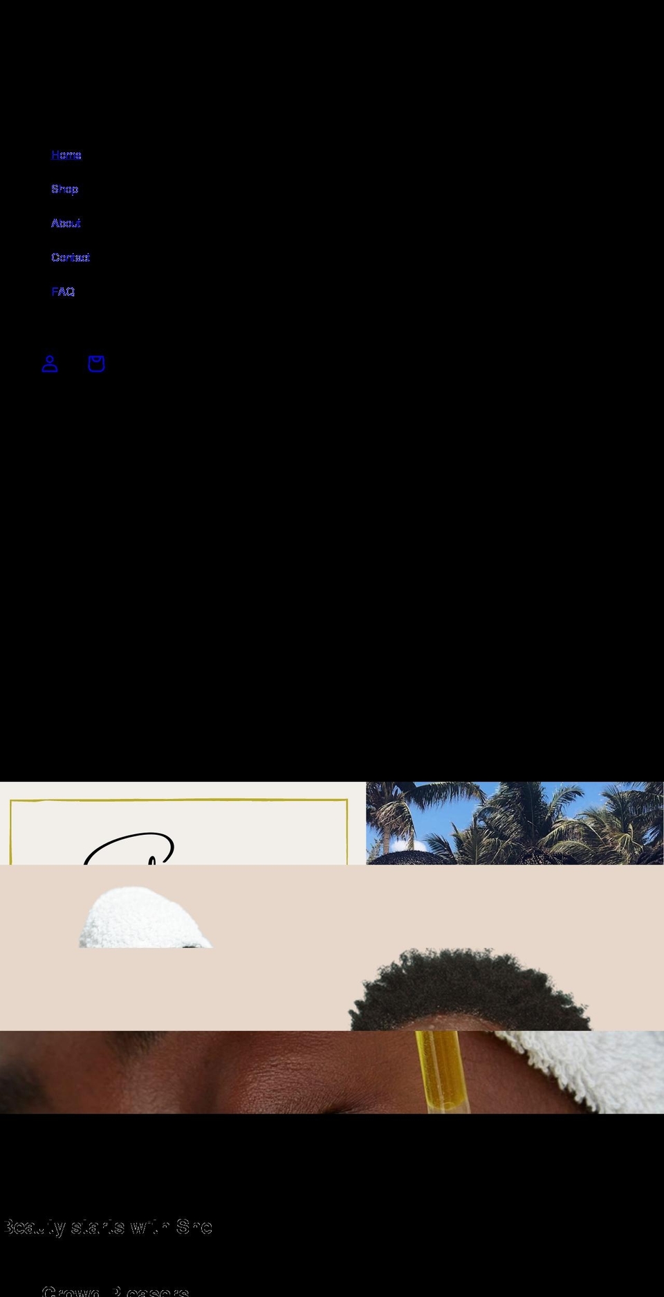 sheisorganics.com shopify website screenshot