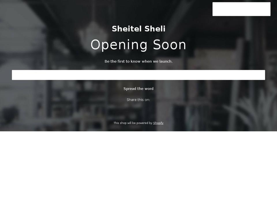 sheitelsheli.com shopify website screenshot