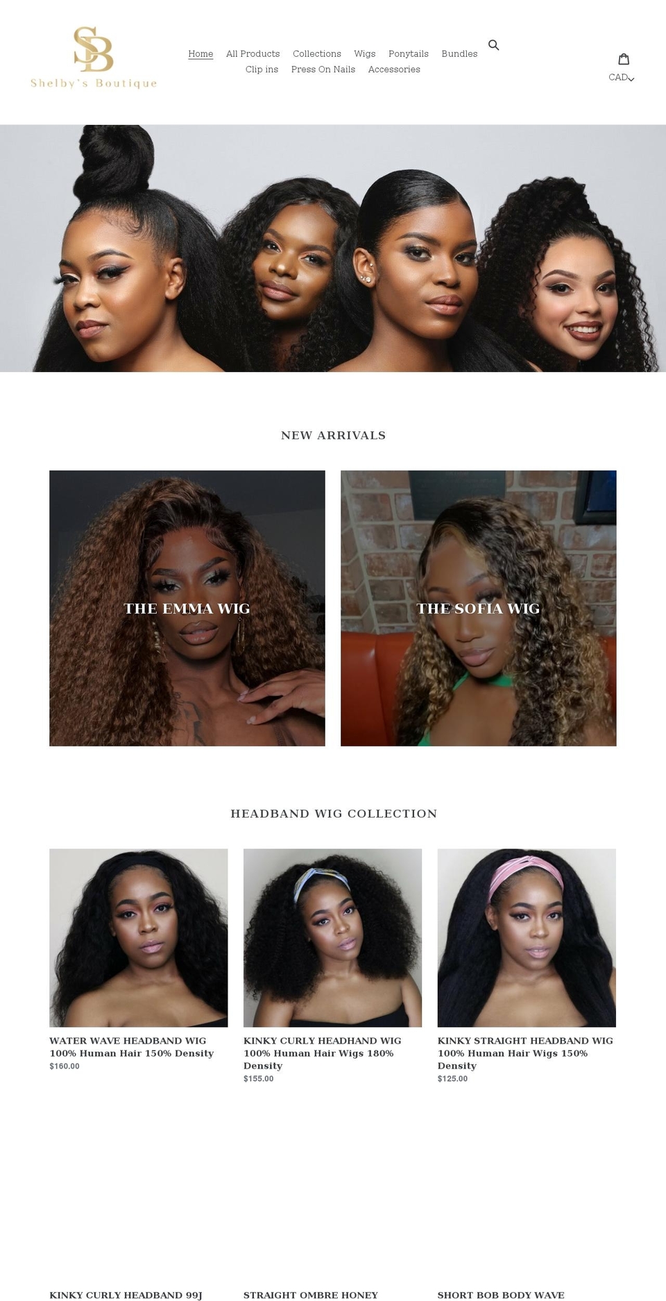 shelbysboutique.com shopify website screenshot