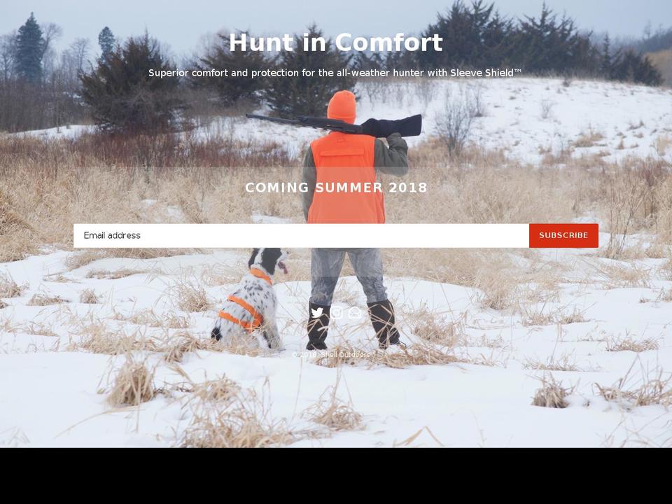 shelloutdoors.com shopify website screenshot