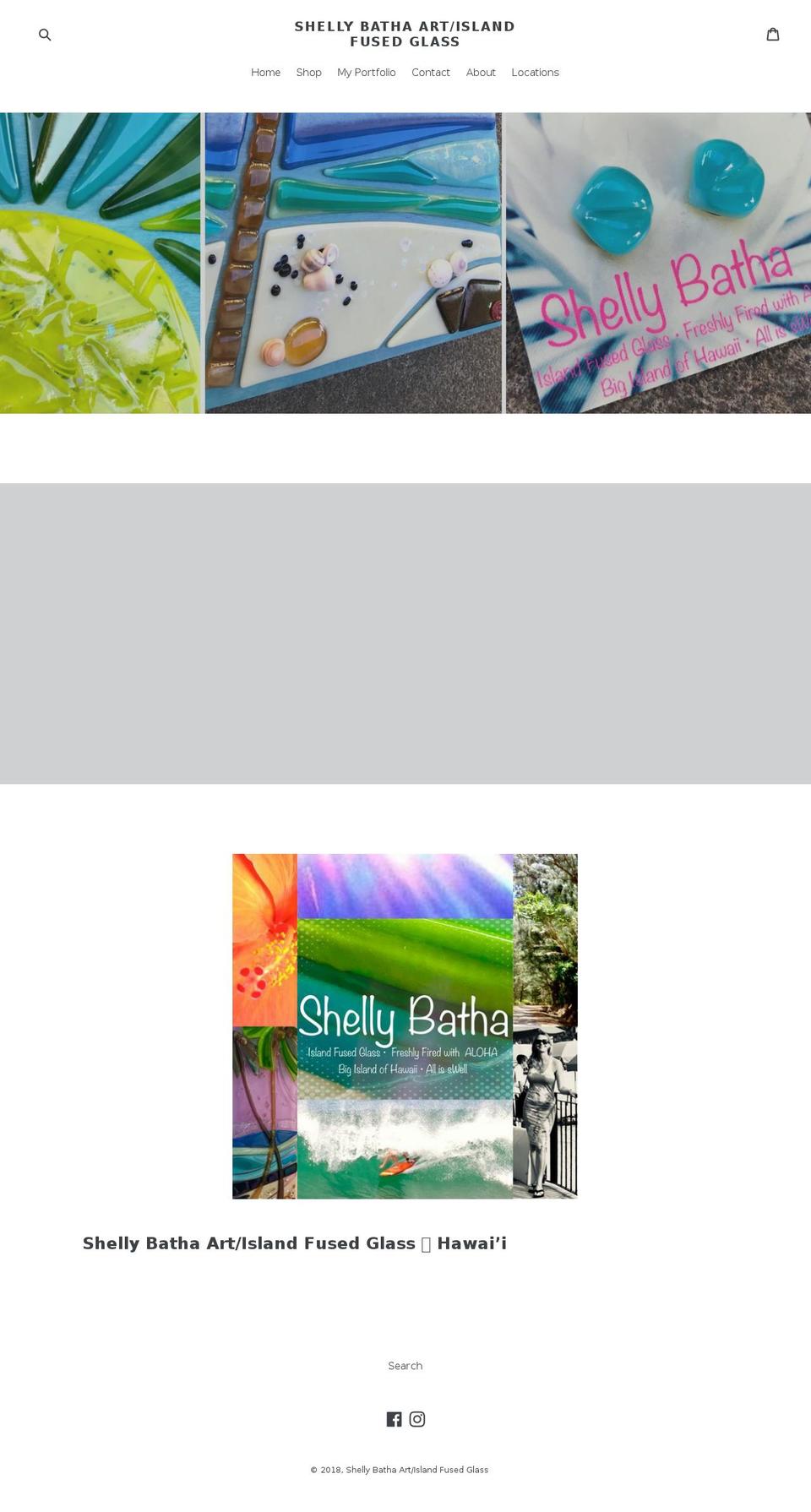 shellybatha.com shopify website screenshot