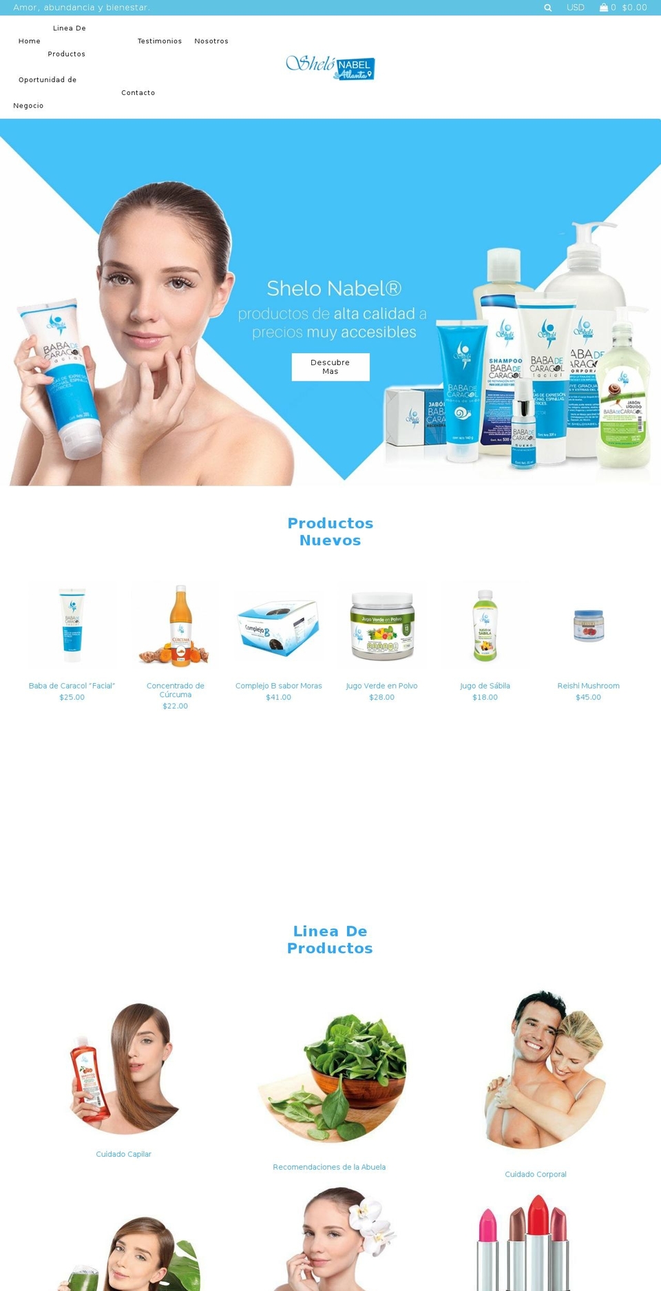 shelonabelatl.com — Shopify storefront screenshot