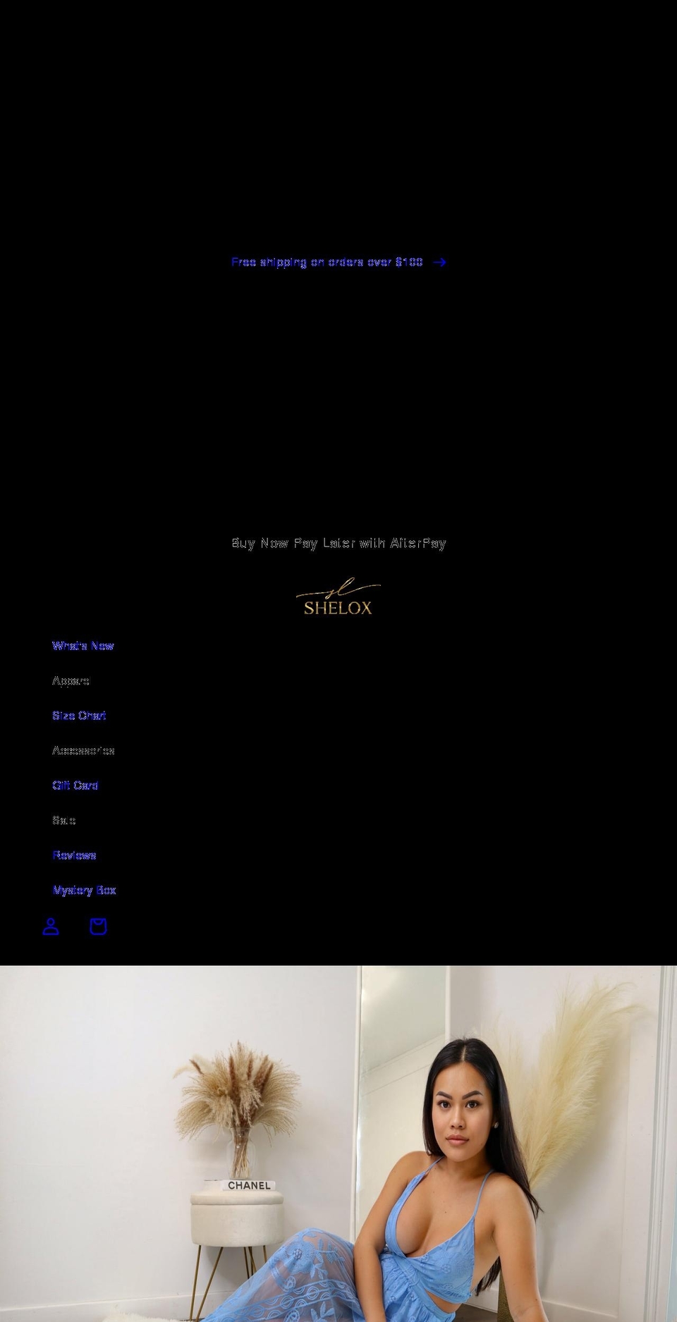 shelox.com shopify website screenshot