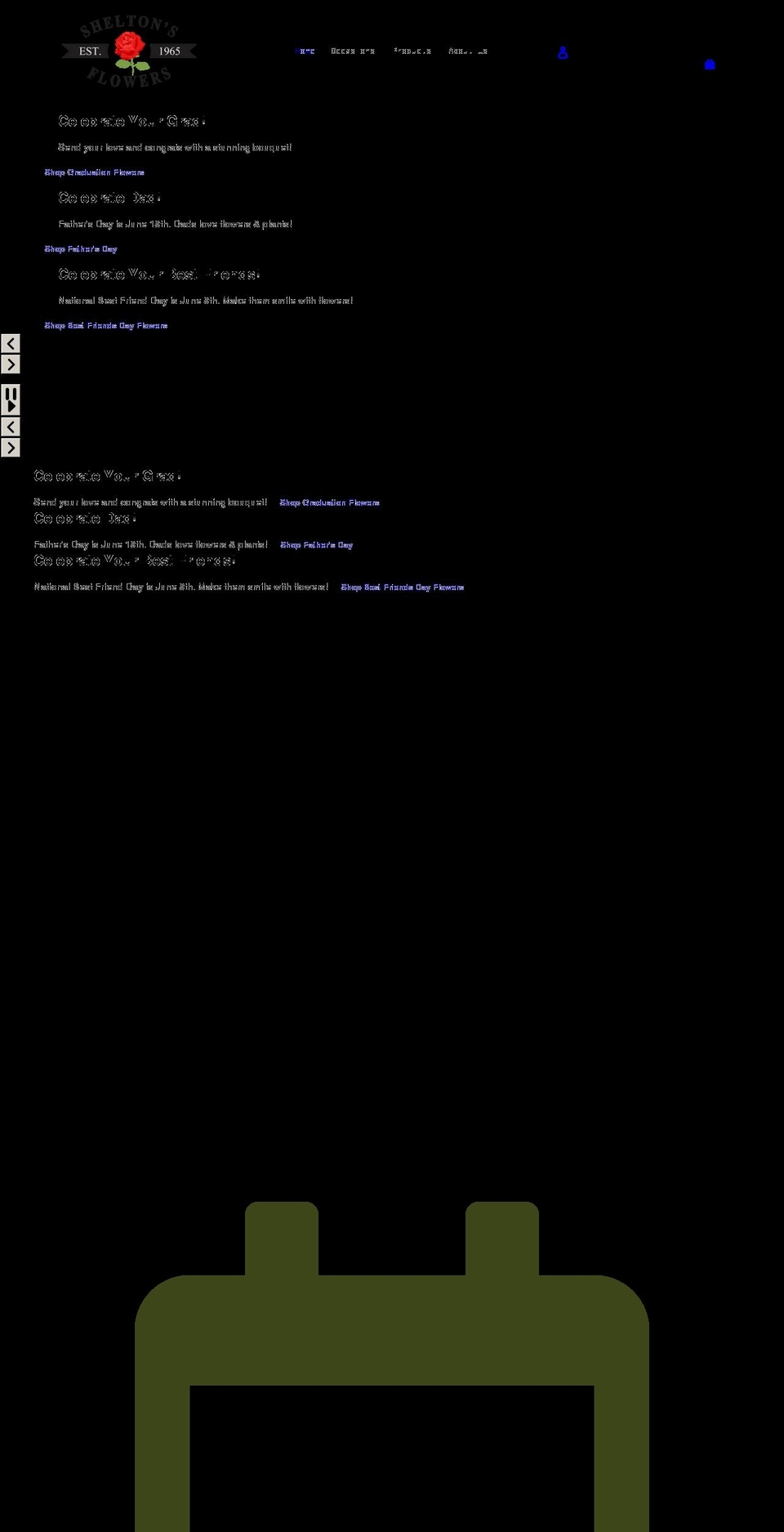 mol-standard- Shopify theme site example sheltonsflowersamarillo.com
