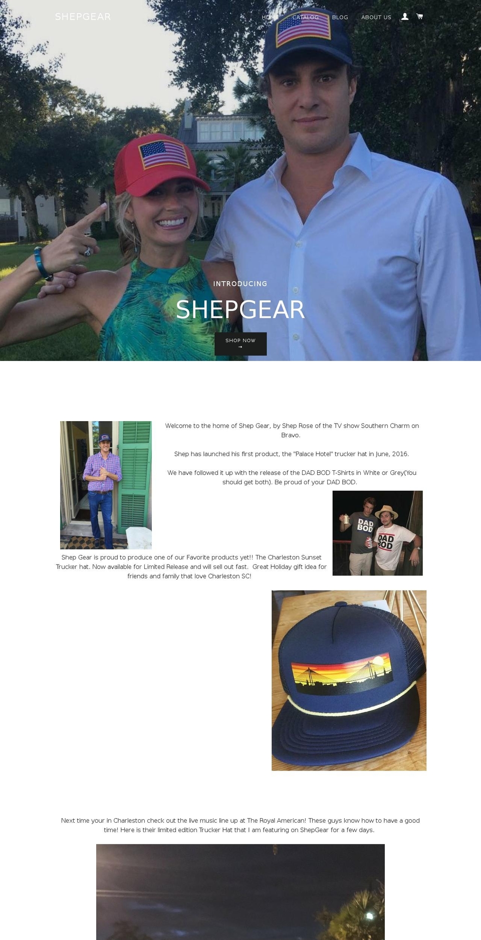 shepgear.com shopify website screenshot