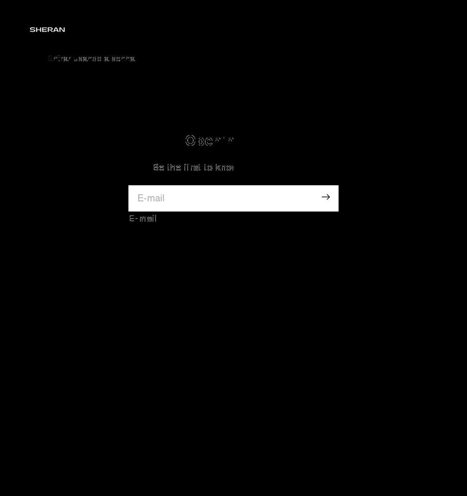 sheran.com.br shopify website screenshot